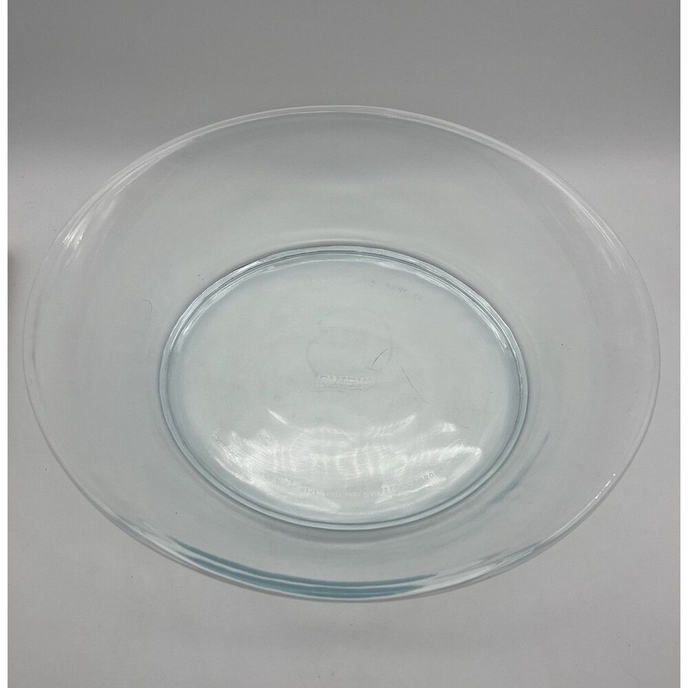 PYREX Clear Oval Baking Roaster Bowl, 8501